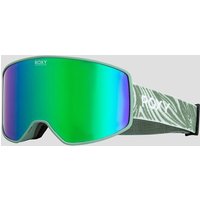 Roxy Storm Dark Forest Goggle green ml s3 von Roxy