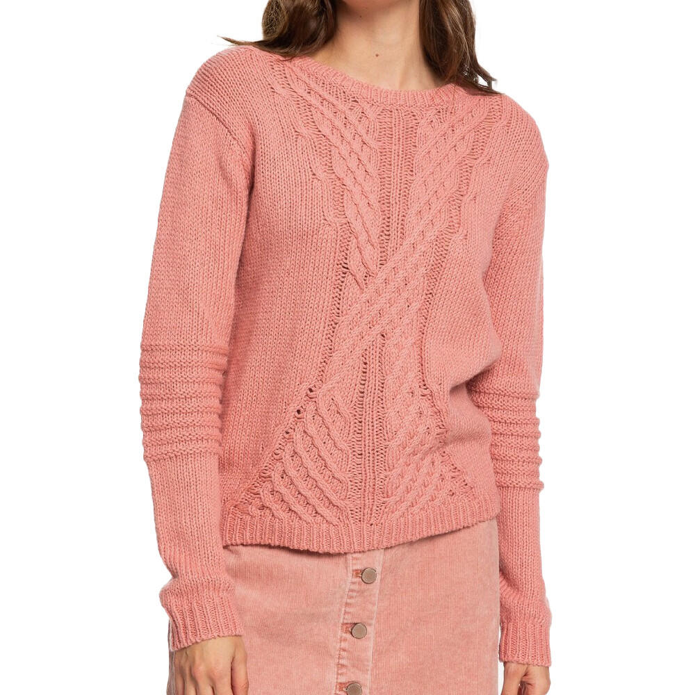 Roxy Strickpullover Glimpse Of Romance rosa von Roxy