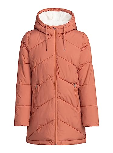 Roxy Better Weather - Länger geschnittene Steppjacke mit Kapuze für Frauen Rosa Roxy Better Weather - Länger geschnittene Steppjacke mit Kapuze für Frauen Rosa von Roxy