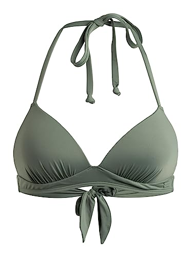 Roxy Beach Classics - Vorgeformtes Triangle-Bikinioberteil für Frauen Grün von Roxy