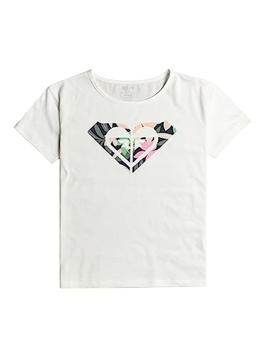 Roxy Day and Night - T-Shirt mit Relaxed Fit für Mädchen 4-16 Weiß von Roxy