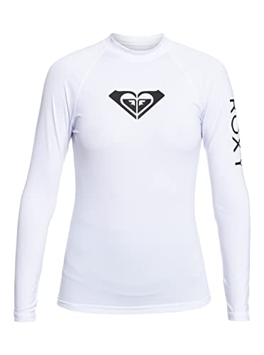Roxy Whole Hearted - Langärmliger Rashguard mit UPF 50 für Frauen Weiß Roxy Whole Hearted - Langärmliger Rashguard mit UPF 50 für Frauen Weiß von Roxy