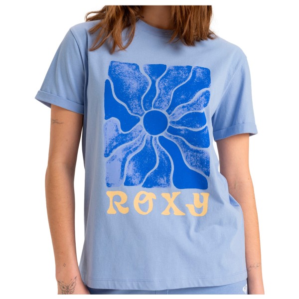 Roxy - Women's Oceanregular Poster - T-Shirt Gr S blau von Roxy