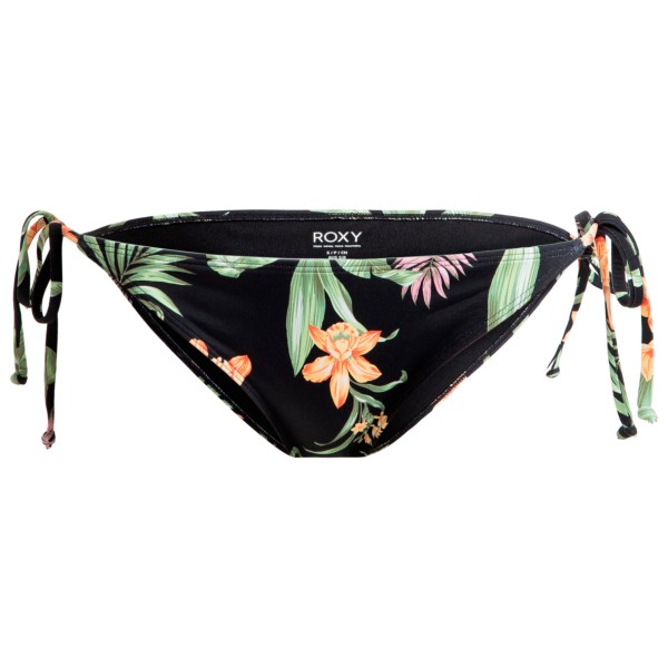 Roxy - Women's Print Beach Classics Ties Bikini - Bikini-Bottom Gr M schwarz von Roxy