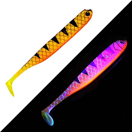 Roy Fishers Der Zander Gummifisch 12cm - UV Barsch - 10g - 5 Stück Roy Fishers Der Zander Gummifisch 12cm - UV Barsch - 10g - 5 Stück von Roy Fishers