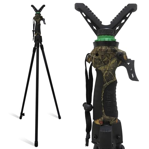 Royal Hunter ® - Zielstock für Jäger - Trpod Dreibein GEN 3 – V-Joke Gewehrauflage - Pirschstock und Schießstock für perfekte Balance präzises Zielen- Schnellverschlußsystem Royal Hunter ® - Zielstock für Jäger - Trpod Dreibein GEN 3 – V-Joke Gewehrauflage - Pirschstock und Schießstock für perfekte Balance präzises Zielen- Schnellverschlußsystem von Royal Hunter