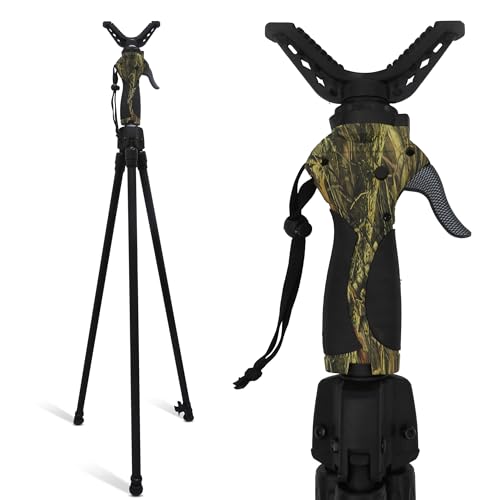 Royal Hunter ® - Zielstock Jagd Dreibein GEN 4 – Gewehrauflage,- Pirschstock oder Schießstock für Jäger - Teleskop mit Schnellverschlußsystem – stufenlos verstellbar von 100cm bis 160cm Royal Hunter ® - Zielstock Jagd Dreibein GEN 4 – Gewehrauflage,- Pirschstock oder Schießstock für Jäger - Teleskop mit Schnellverschlußsystem – stufenlos verstellbar von 100cm bis 160cm von Royal Hunter