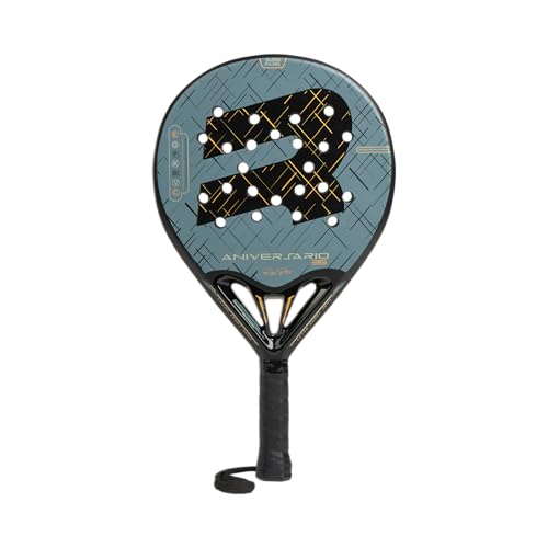 Royal Padel 35. Jubiläum, Polyester - Padel - Padelschläger - Racket - 508 Gramm - Schwarz - Einsteiger - Erwachsener Royal Padel 35. Jubiläum, Polyester - Padel - Padelschläger - Racket - 508 Gramm - Schwarz - Einsteiger - Erwachsener von Royal Padel