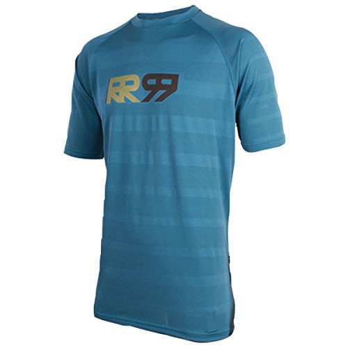 Royal Racing Auswirkungen kurzärmlig XXL Trikot Herren, Blau Diesel, fr: 2 x L (Größe Hersteller: 2 x L) von Royal Racing