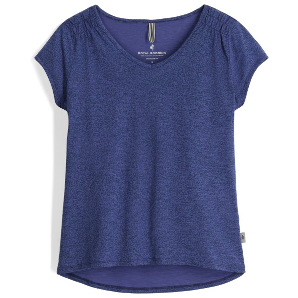 Royal Robbins - Women's Featherweight Slub Tee - T-Shirt Gr S blau von Royal Robbins