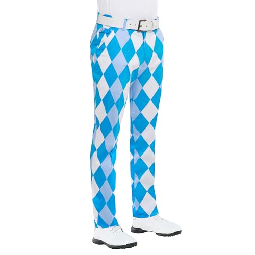 ROYAL & AWESOME HERREN-GOLFHOSE, Mehrfarbig (Old Tom's Trews), W32/L32 von Royal & Awesome