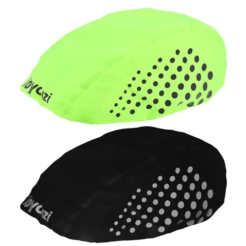 Royouzi Fahrradhelm-Regenschutz, 2 Stück Wasserdichter HelmüBerzug, Regenschutz Helm, Reflektierender HelmüBerzug, Fahrradhelm üBerzug,Helmschutz, HelmüBerzug, Unisex, Kinder-Fahrradhelm-Schutz Royouzi Fahrradhelm-Regenschutz, 2 Stück Wasserdichter HelmüBerzug, Regenschutz Helm, Reflektierender HelmüBerzug, Fahrradhelm üBerzug,Helmschutz, HelmüBerzug, Unisex, Kinder-Fahrradhelm-Schutz von Royouzi