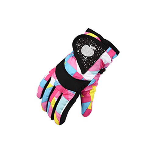 Rrongwn Handschuhe Kinder Wasserdicht Thermo Handschuhe Winter Schneehandschuhe Skihandschuhe Mädchen Jungen Fahrradhandschuhe Winterhandschuhe Outdoor Sporthandschuhe von Rrongwn