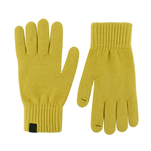 Rrongwn Strickhandschuhe Damen Winter Touchscreen Handschuhe Für Skifahren Fahrrad Winter Strickhandschuhe Dicke Isolierte Sporthandschuhe Winter Schneehandschuhe Skihandschuhe von Rrongwn