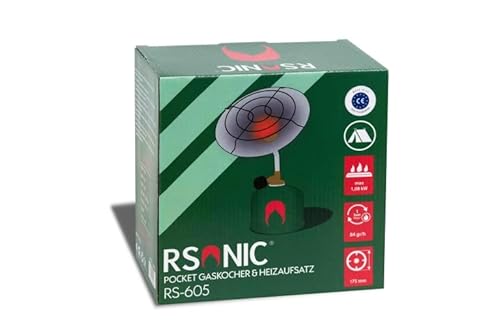 Rsonic Pocket Gaskocher und Heizaufsatz Rsonic Pocket Gaskocher und Heizaufsatz von Rsonic