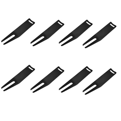 Golf-Pitchgabel-Werkzeug, Metall, Grün, Reparaturwerkzeug, Golfplätze, Markierung, Golf-Pitchgabel-Reparaturwerkzeug, Markierung, 8 Stück Golf-Pitchgabel-Werkzeug, Metall, Grün, Reparaturwerkzeug, Golfplätze, Markierung, Golf-Pitchgabel-Reparaturwerkzeug, Markierung, 8 Stück von Ruarby