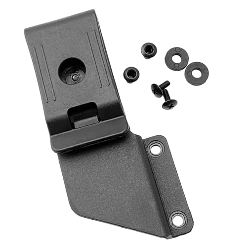 Universeller K Scheiden-Taillenclip für KYDEX Making Scabbard Clip K Scheide Zubehör Tragen Scheide Werkzeug mit Schrauben Outdoor Gear von Ruarby