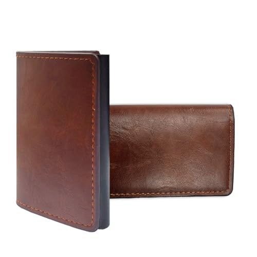 Ruayia Geldbörse Herren Slim Wallet, Portmonee Herren kartenetui Portemonnaie Herren Kreditkartenetu Geldklammer Herren - Braun Ruayia Geldbörse Herren Slim Wallet, Portmonee Herren kartenetui Portemonnaie Herren Kreditkartenetu Geldklammer Herren - Braun von Ruayia