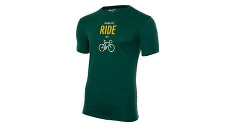 rubb r ride kurzarm t shirt grun von Rubb'r