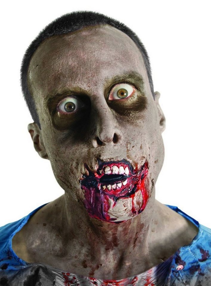 Rubie´s Kostüm The Walking Dead Zombie Mund, Original lizenzierte Latexapplikation aus der Kult-Serie “The Walkin von Rubie´s