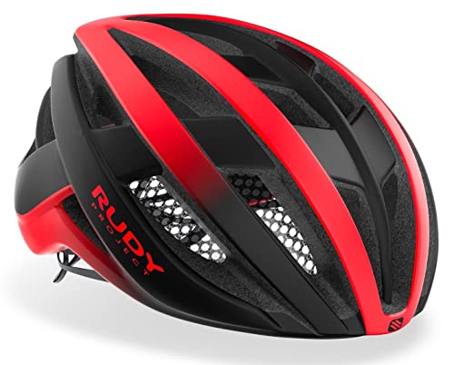 Rudy Project Venger Road Helm schwarz/rot von Rudy Project
