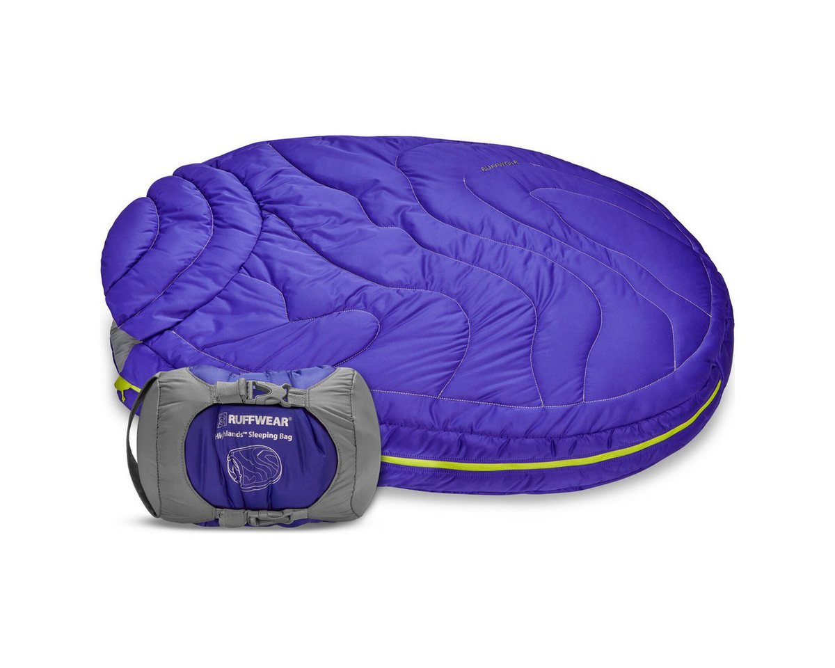 Ruffwear Tierbett Hundebett Highlands Sleeping Bag Huckleberry Blue Ruffwear Tierbett Hundebett Highlands Sleeping Bag Huckleberry Blue von Ruffwear