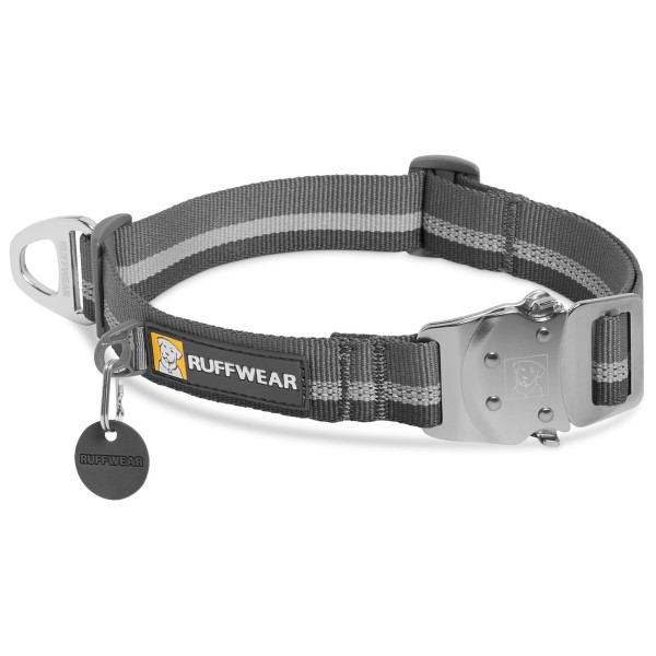 Ruffwear - Top Rope Collar - Hundehalsband Gr 51-66 cm granite gray von Ruffwear