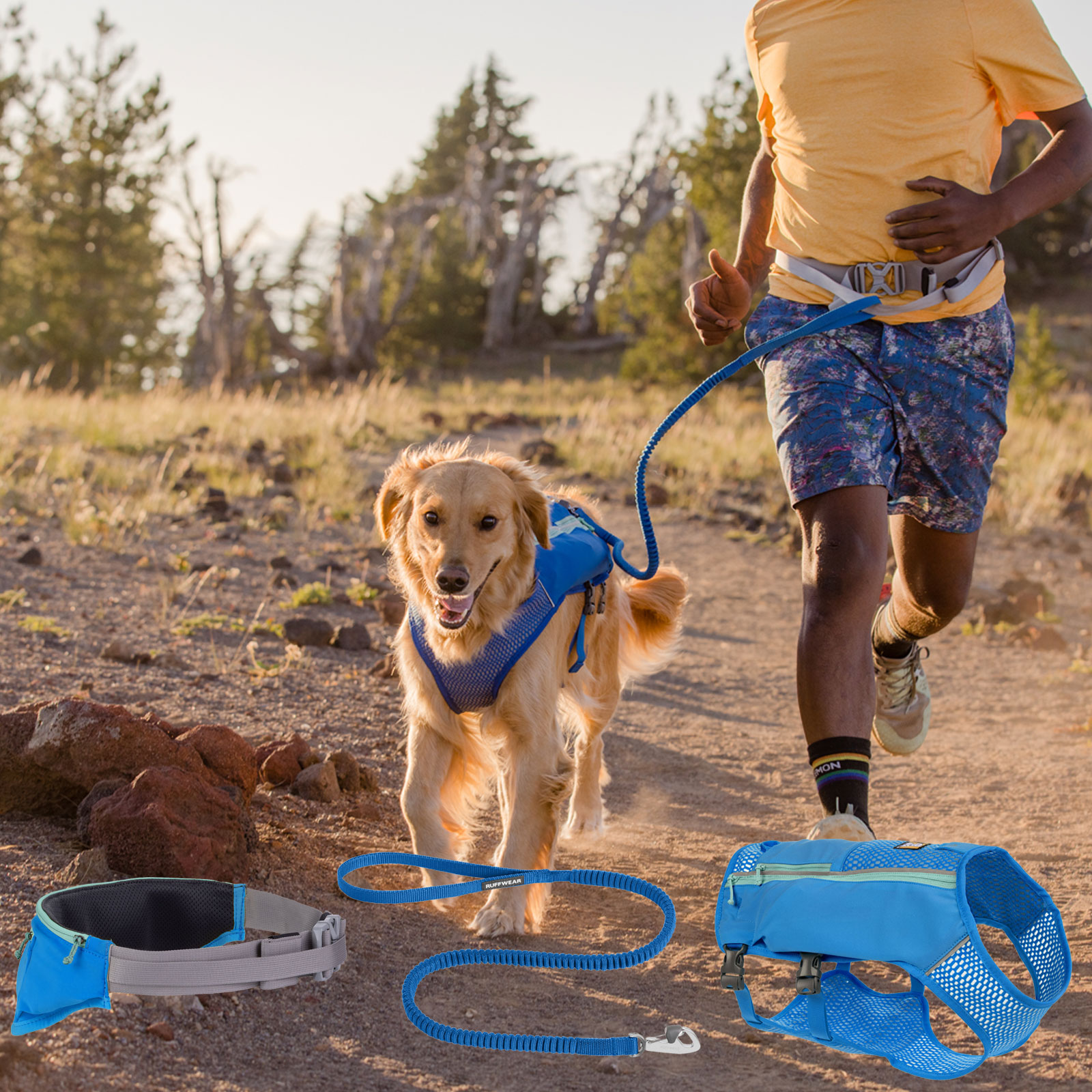 Ruffwear Trail Runner SET | Blue Pool Ruffwear Trail Runner SET | Blue Pool von Ruffwear