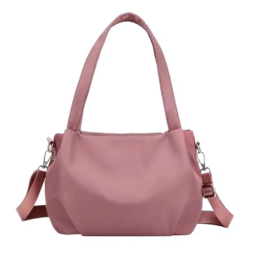 Handtasche Damen – Lässige -Umhängetasche Mit Mehreren Taschen, Verstellbare, Leichte Hüfttasche Mit Großem Fassungsvermögen Zum Einkaufen, Wandern, Fitness, Radfahren – Violett von Ruhnjyg