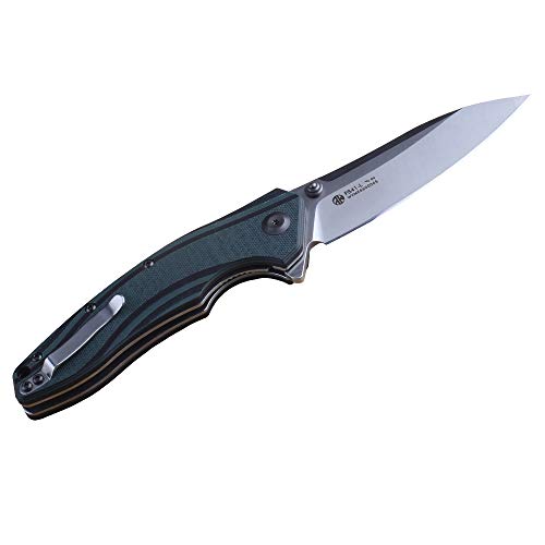 Ruike Direct USA Sport 0 RUIKE Messer P841-L Black and Green Einhandmesser, Black&White, small Ruike Direct USA Sport 0 RUIKE Messer P841-L Black and Green Einhandmesser, Black&White, small von Ruike