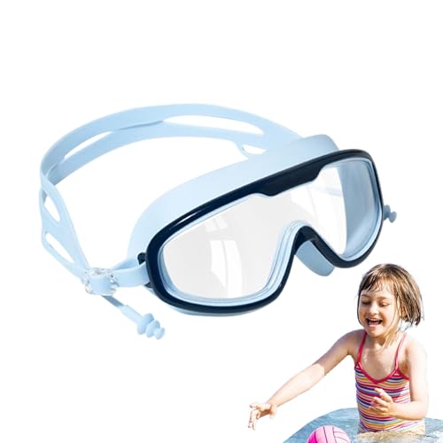 Ruilonghai Kinder schwimmen Schutzbrillen, Schwimmbrillen für Kinder | Wide View Anti Nebel Poolbrille für Mädchen - Kein Nasenbrückendesign Schwimmen Brille für, Mädchen, Kinder von Ruilonghai