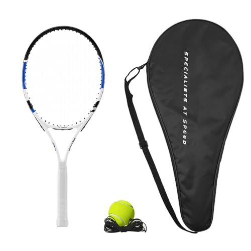 Ruiqas Leichter Tennisschläger aus Aluminiumlegierung mit Tennis-Trainingsball-Schläger-Abdeckung für Teenager von Ruiqas