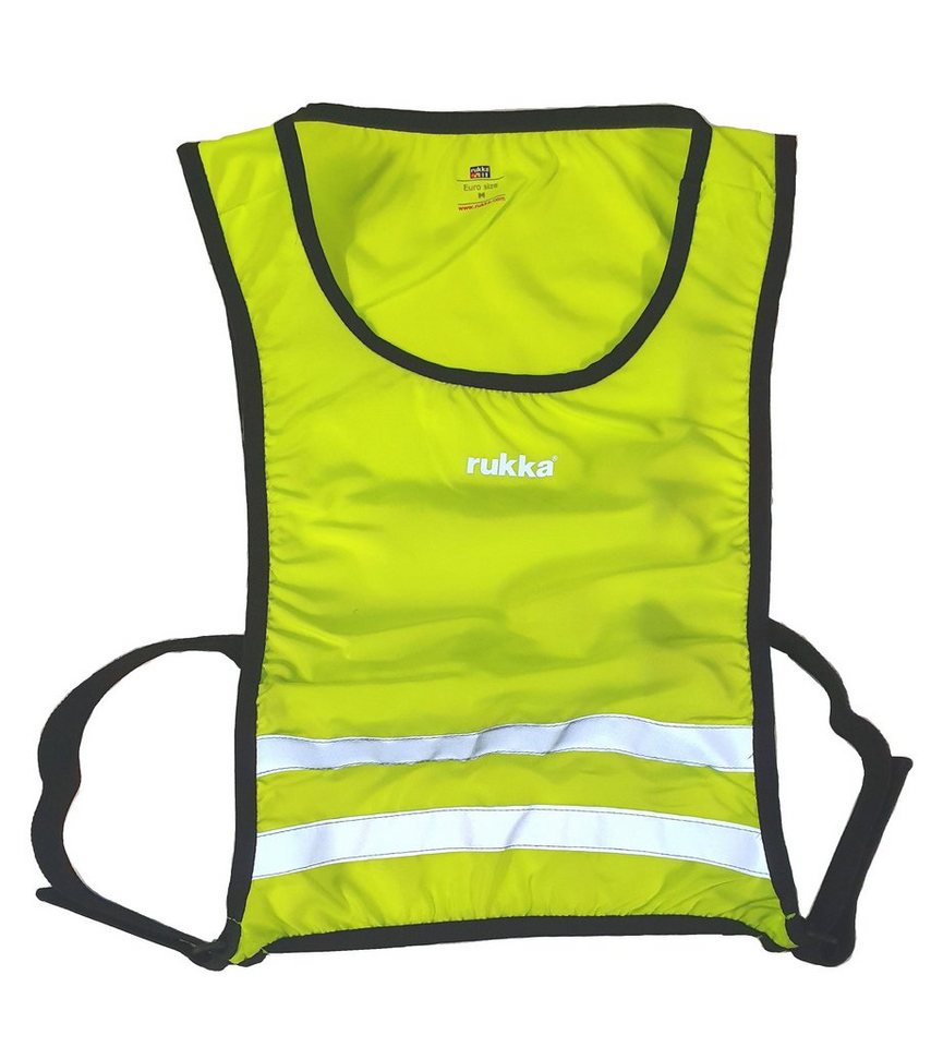 Rukka Funktionsweste reflektierende Warnweste Laufweste Reflektor Jogging Fahrrad seitliche Klettverschlüsse Rukka Funktionsweste reflektierende Warnweste Laufweste Reflektor Jogging Fahrrad seitliche Klettverschlüsse von Rukka
