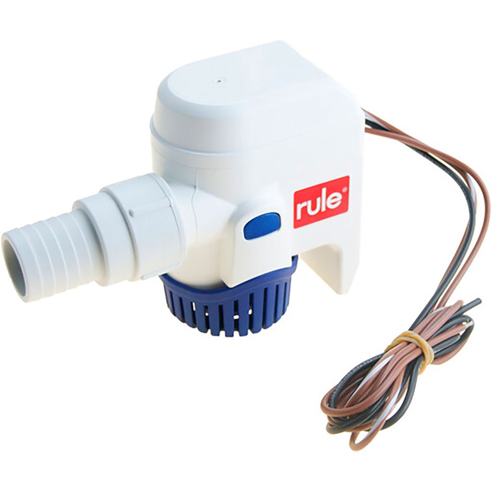 Rule Pumps 1100 Gph Automatic Bilge Pump 12v Weiß 102 x 127 mm von Rule Pumps