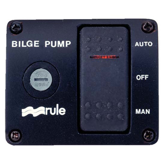 Rule Pumps Plastic Panel Switch Schwarz 12V von Rule Pumps
