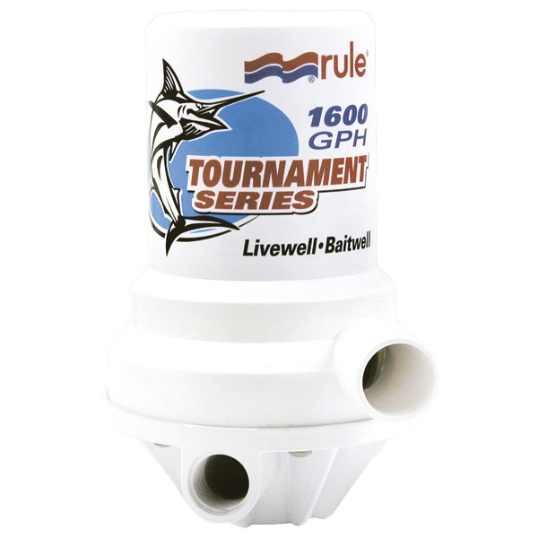 Rule Pumps Tournament Series 1600 Gph Pump Weiß von Rule Pumps
