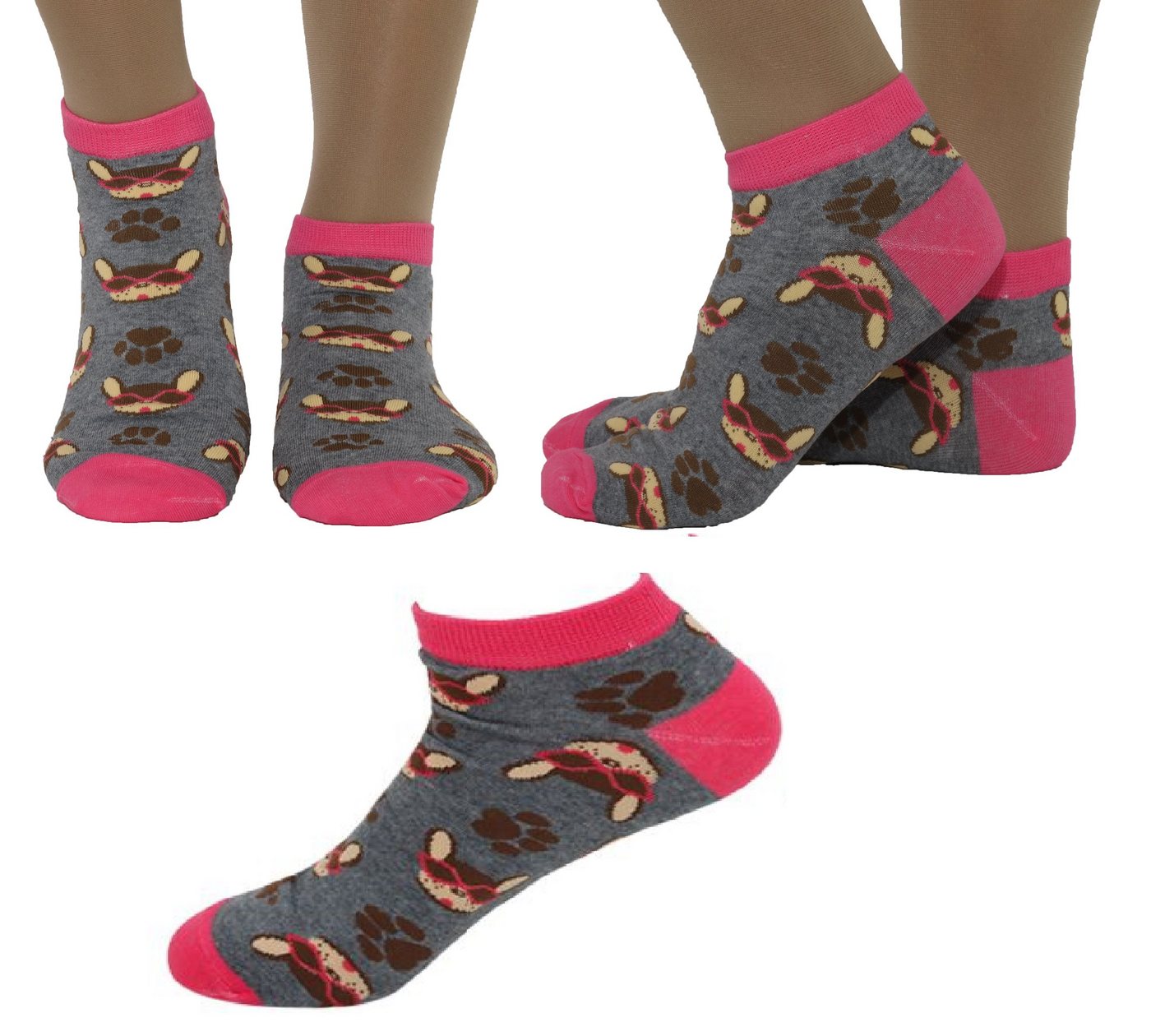 Rungassi Sneakersocken Damen Crazy Socken Sneaker Socken Kurz Gr. 39-42 K Rungassi Sneakersocken Damen Crazy Socken Sneaker Socken Kurz Gr. 39-42 K von Rungassi