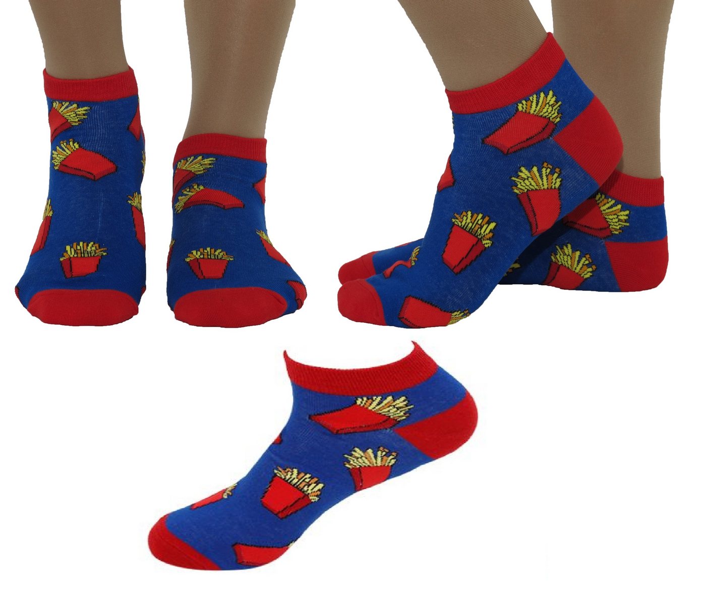 Rungassi Sneakersocken Damen Crazy Socken Sneaker Socken Kurz Gr. 39-42 P Rungassi Sneakersocken Damen Crazy Socken Sneaker Socken Kurz Gr. 39-42 P von Rungassi