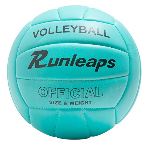 Runleaps Volleyball, Beachvolleyball Weicher Touch Volley Ball Training für Beach Outdoor Indoor Spiel, Größe 5 Runleaps Volleyball, Beachvolleyball Weicher Touch Volley Ball Training für Beach Outdoor Indoor Spiel, Größe 5 von Runleaps