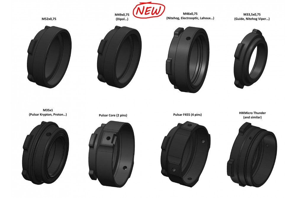 Rusan Modular Verbinder MCR für Nachtsichtgerät Verbinder: Pulsar Core 2 Pins Rusan Modular Verbinder MCR für Nachtsichtgerät Verbinder: Pulsar Core 2 Pins von Rusan