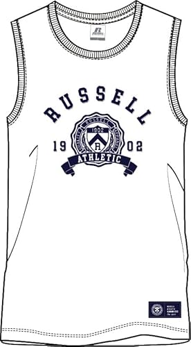 RUSSELL ATHLETIC A30511-UW-001 YALE2-SINGLET Vest Herren White Größe XL RUSSELL ATHLETIC A30511-UW-001 YALE2-SINGLET Vest Herren White Größe XL von Russell Athletic