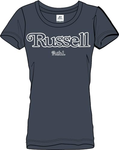 RUSSELL ATHLETIC A11382-OB-155 VC-S/S Crewneck Tee Shirt T-Shirt Damen Ombre Blue Größe L RUSSELL ATHLETIC A11382-OB-155 VC-S/S Crewneck Tee Shirt T-Shirt Damen Ombre Blue Größe L von Russell Athletic