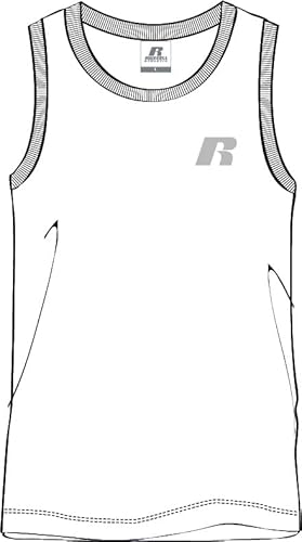 Russell Athletic A20021-UW-001 Singlet Vest Herren White Größe XXL von Russell Athletic