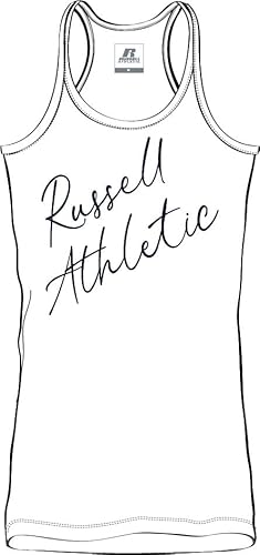RUSSELL ATHLETIC A21311-UW-001 Racerback-Sleeveless Tank Tank top Damen White Größe M RUSSELL ATHLETIC A21311-UW-001 Racerback-Sleeveless Tank Tank top Damen White Größe M von Russell Athletic