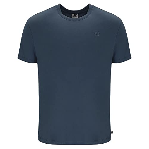 Russell Athletic A30011-OB-155 Archive Track Jacket T-Shirt Herren Ombre Blue Größe S von Russell Athletic