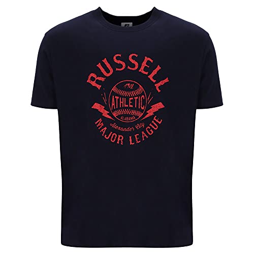 RUSSELL ATHLETIC A30291-NA-190 Stitch-S/S Crewneck Tee Shirt T-Shirt Herren Navy Größe M RUSSELL ATHLETIC A30291-NA-190 Stitch-S/S Crewneck Tee Shirt T-Shirt Herren Navy Größe M von Russell Athletic