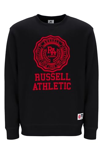 Russell Athletic A30382-IO-099 ATH Rose-Crewneck Sweatshirt Sweatshirt Herren Black Größe M Russell Athletic A30382-IO-099 ATH Rose-Crewneck Sweatshirt Sweatshirt Herren Black Größe M von Russell Athletic