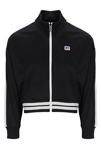 Russell Athletic E34052-IO-099 FLEXI-POLY TRICOT JACKET Jacket Damen BLACK Größe M von Russell Athletic