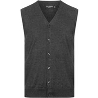 RUSSELL Herren Cardigan Weste 0R719M0-Charcoal-Marl von Russell