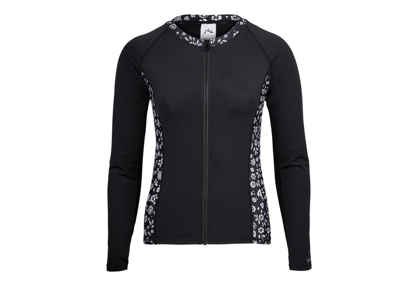 Rusty Rash Guard PINA COLADA FULL ZIP LONG SLEEVE RASHIE Rusty Rash Guard PINA COLADA FULL ZIP LONG SLEEVE RASHIE von Rusty